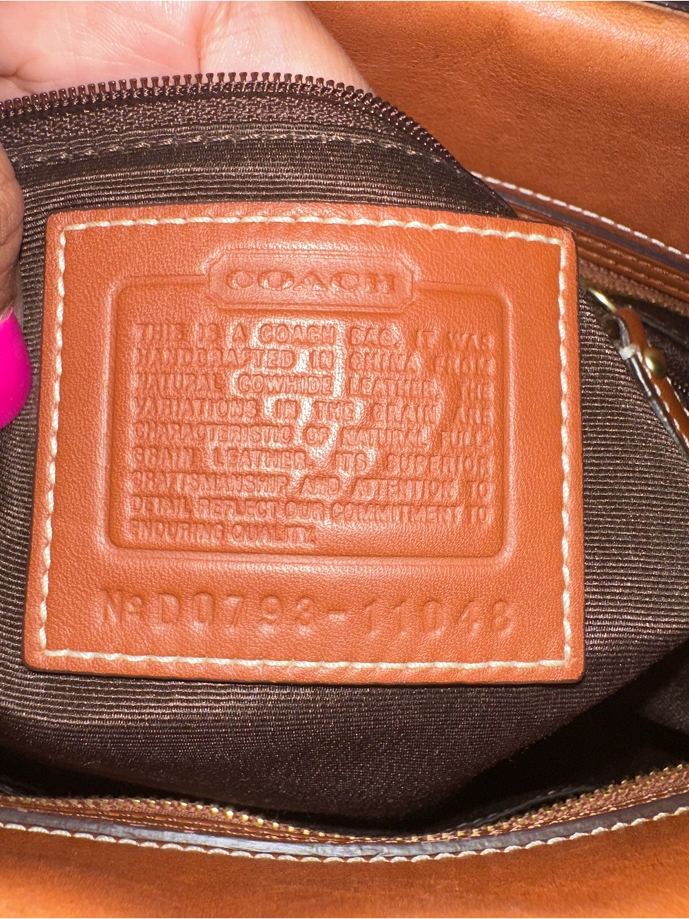 Coach Tiffany Turnlock Carryall 2007 - Picture 13 of 16